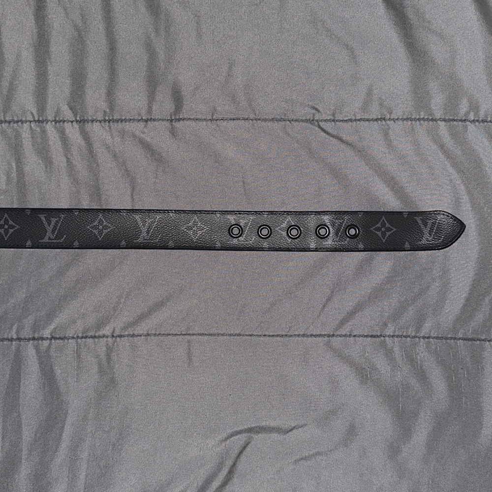 Men’s LV monogram belt black